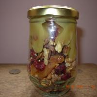 Honey, Walnut, and Dried-Fruit Topping (Gift in a Jar)_image