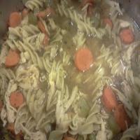 Leftover Chicken Noodle Soup_image