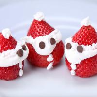 Strawberry Santas Recipe by Tasty image
