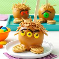 Scary Hairy Caramel Apples image
