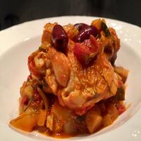 Chicken With Tomatoes, Olives and Fennel image