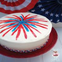 4th of July Fireworks Cake Recipe - (4.2/5) image