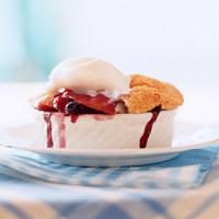 Peach and Blueberry Cobbler_image