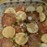 Crookneck Squash and Tomatoes_image