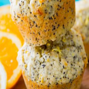Orange Lemon Poppy Seed Muffins_image