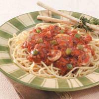 Herbed Mushroom Spaghetti Sauce_image