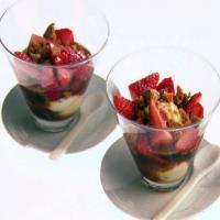 Strawberries with Marsala and Lemon Sauce image