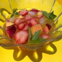 Peach & Strawberry Punch/nectarine Sunrise/fruity Lemonade_image