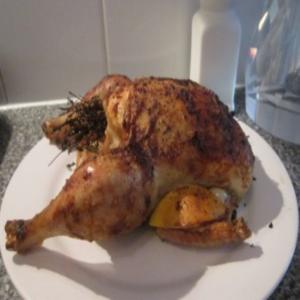 Lemon and Thyme Roast Chicken With an Algerian Twist._image
