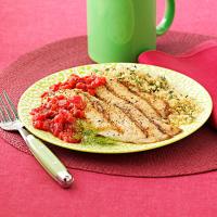 Grilled Tilapia with Raspberry Chipotle Chutney_image