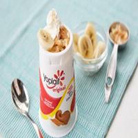 Banana Caramel Pudding Yogurt Cup_image