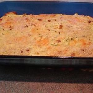 Zucchini-Cheese Appetizer Squares image