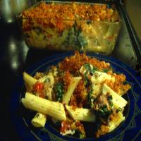 Awesome Penne Spinach Bake_image