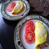 Bacon and Cheese Egg Crepes image