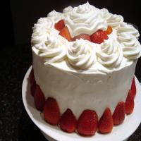 Three Layer White Velvet Cake (With Optional White Frosting) image
