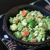 Parsley Walnut Pesto Quinoa Salad image