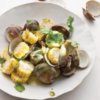 Steamed Clams and Corn image