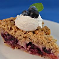 Creamy Apple Blueberry Pie_image