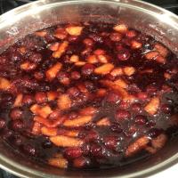 Grand Marnier Cranberry Sauce With Oranges image