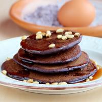 Blue Cornmeal Pancakes_image