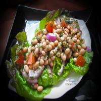 Fasulya Beeda Barda - Egyptian White Bean Salad image