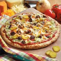 Grilled Cheeseburger Pizza image