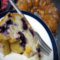 blueberry yogurt cake image