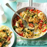 Lemon Chicken with Orzo_image