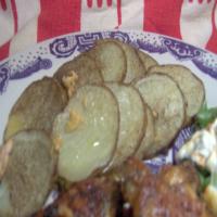 Baked Sliced Potatoes_image