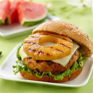 Teriyaki Pineapple Turkey Burgers from DOLE® image