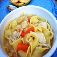 My Not-So-Quick and Easy Chicken Noodle Soup image