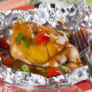 Tropical BBQ Chicken Packets_image