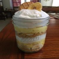 Banana Cream and Nutter Butter® Treat in a Jar image