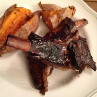 Lamb Ribs with Honey and Wine image