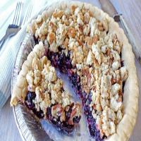 Blueberry-Pecan Streusel Pie_image