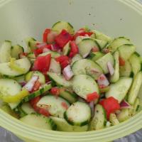 Italian Tomato Cucumber Salad image