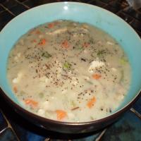Cream of Chicken & Wild Rice Soup image