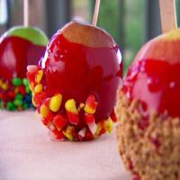 Red Candy Apple Slices_image