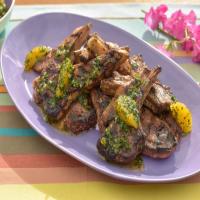 Sunny's Grilled Lamb Chops with a 