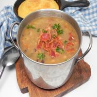 Black-Eyed Pea and Bacon Soup image