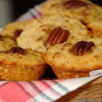 Pecan Cornmeal Muffins image