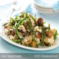 Grilled New Potato and Green Bean Salad with Feta and Olives_image