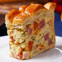 Easter Savory Pie (Pizza Rustica) Recipe by Tasty_image