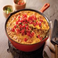 Chorizo, Potato & Green Chile Omelet_image