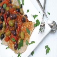Veal With Tomatoes, Olives and Lemon_image