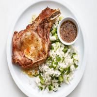 Vietnamese Pork Chops with Ginger Rice image