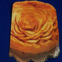 APRICOT GLAZED PEACH ROSE in a Puff PASTRY_image