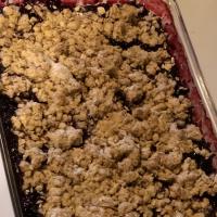 Crumbly Blackberry Cobbler image