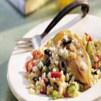 Mediterranean Chicken and Orzo_image