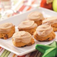 Frosted Pumpkin Cookies image